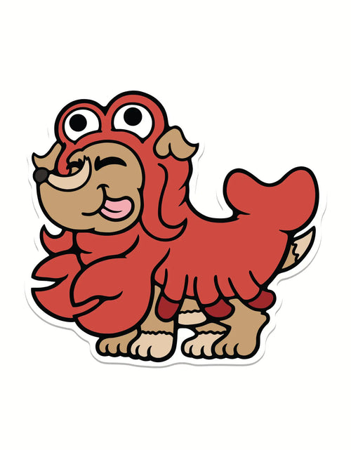 Load image into Gallery viewer, Lobster Dog Sticker
