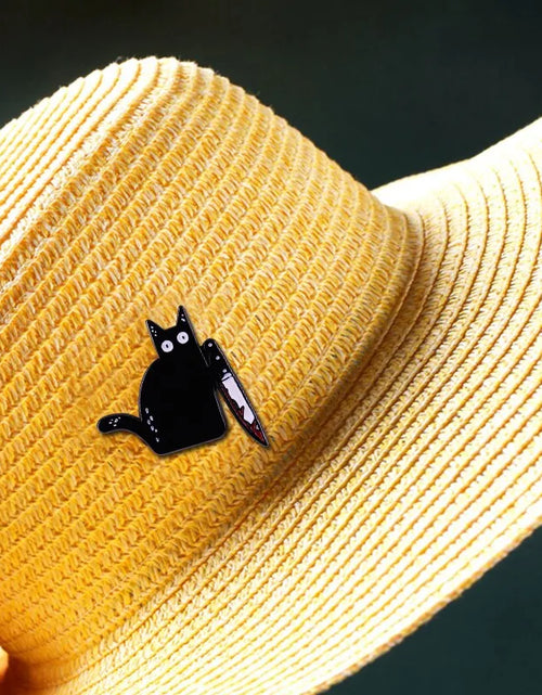 Load image into Gallery viewer, Slayer Cat Brooch
