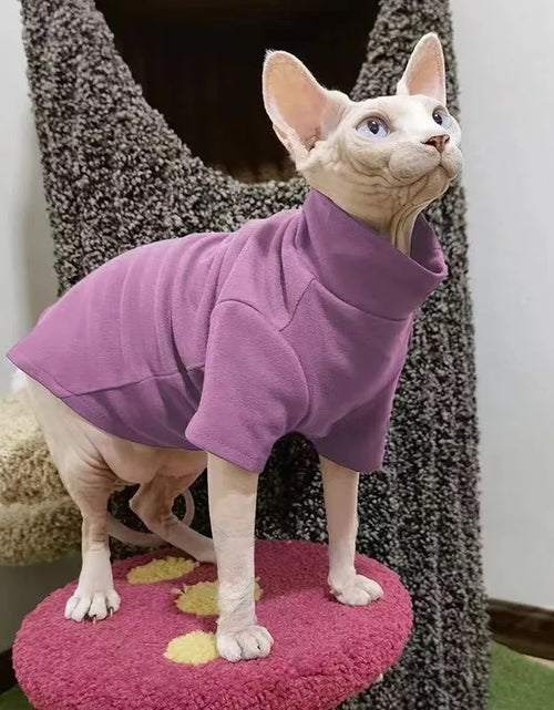 Load image into Gallery viewer, Warm Winter Clothes for Sphynx Cats
