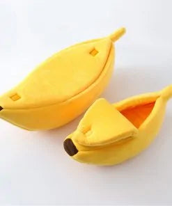 Load image into Gallery viewer, Funny Banana Cats Bed House
