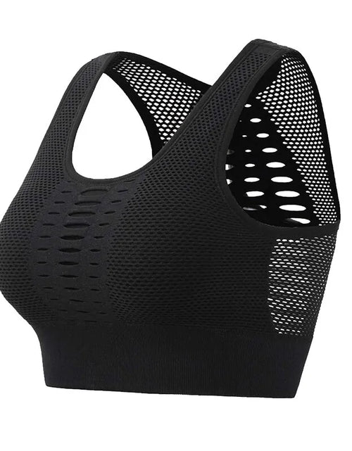Load image into Gallery viewer, Mesh Breathable Push-Up Sports Bra for Women
