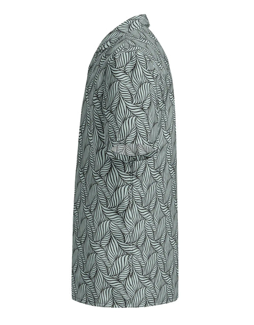 Load image into Gallery viewer, Grey Palm button shirt
