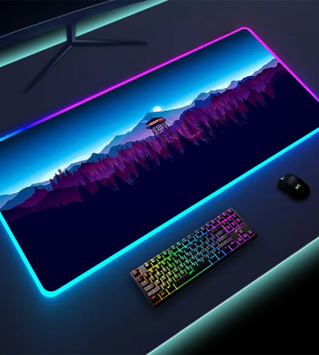 Luminous LED Lighting Mouse Pad