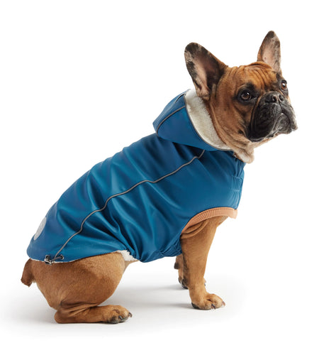 Insulated Raincoat - Dark Blue