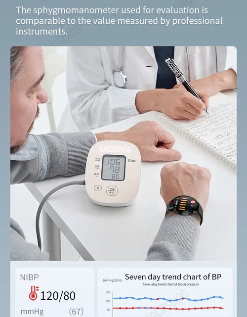Load image into Gallery viewer, ECG Watch Pro with AFib Detection
