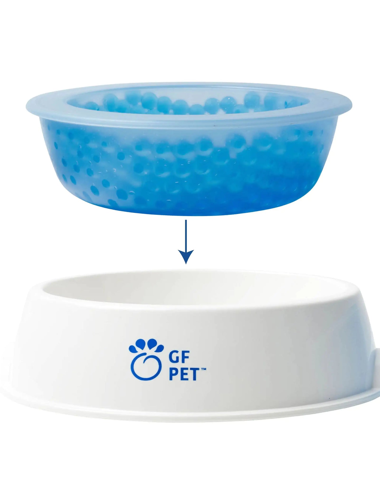 Ice Bowl - Pet Cooling Water Bowl
