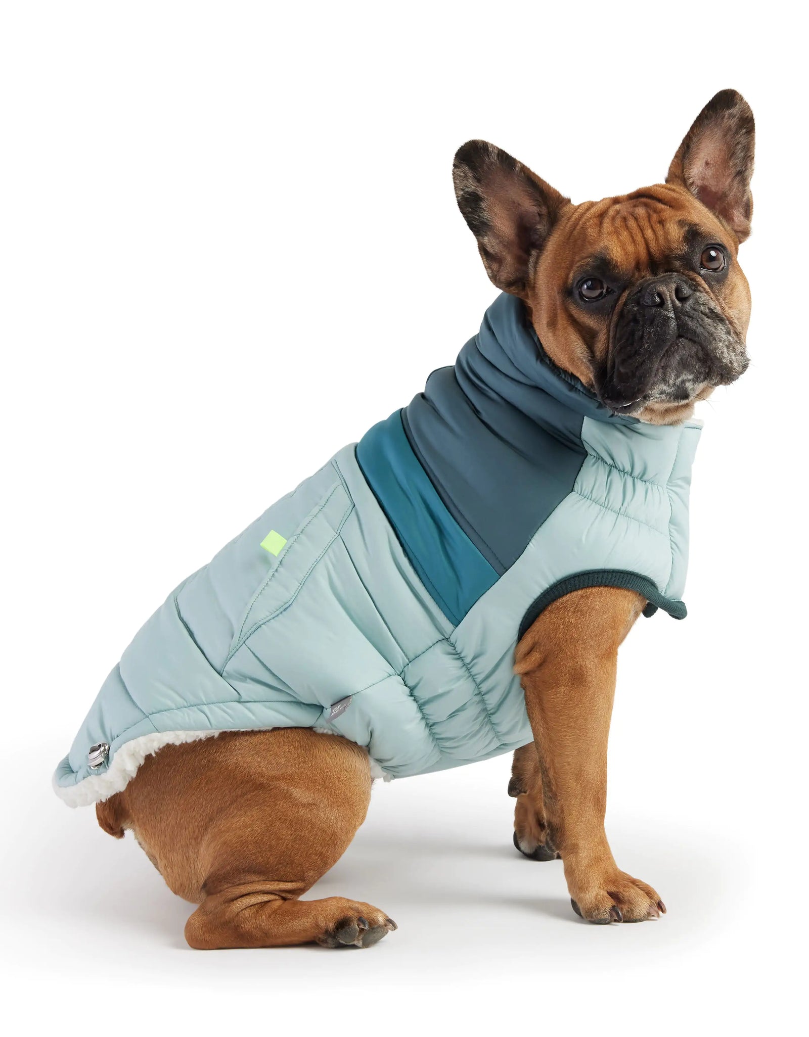 Retro Puffer - Light Blue