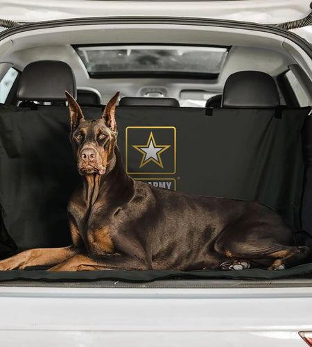 US Army Car or SUV Cargo Pet Cover - Dark Camo