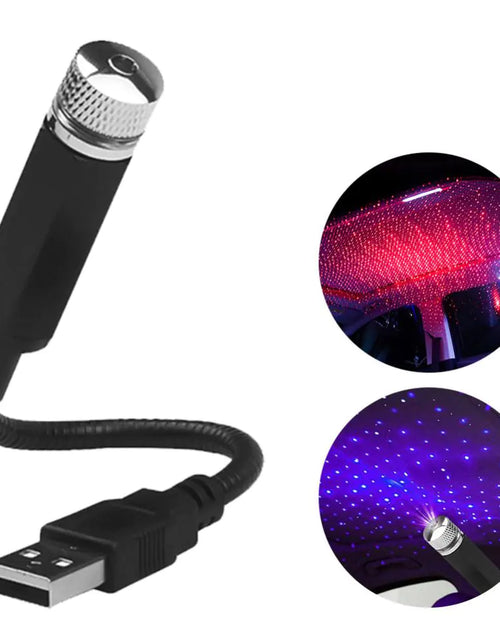 Load image into Gallery viewer, Mini LED Car Night Light Roof Projector

