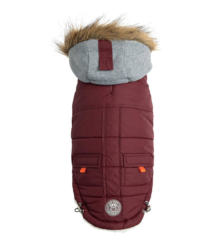 Winter Sailor Parka - Burgundy