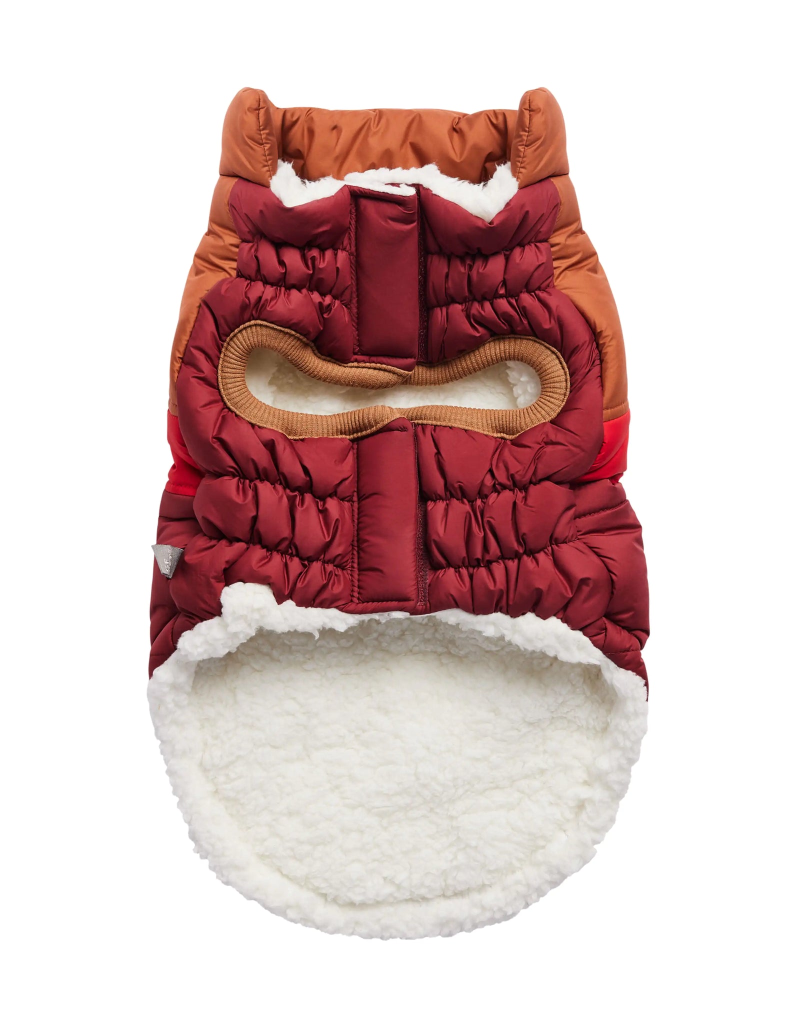 Retro Puffer - Dark Red