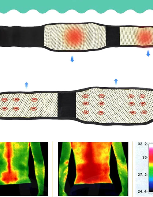 Load image into Gallery viewer, Magnetic Therapy Back Waist Support Belt
