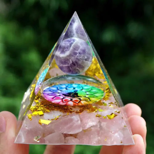 Load image into Gallery viewer, Orgonite Pyramid
