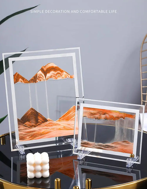 Load image into Gallery viewer, Moving Sand Art Picture Frame
