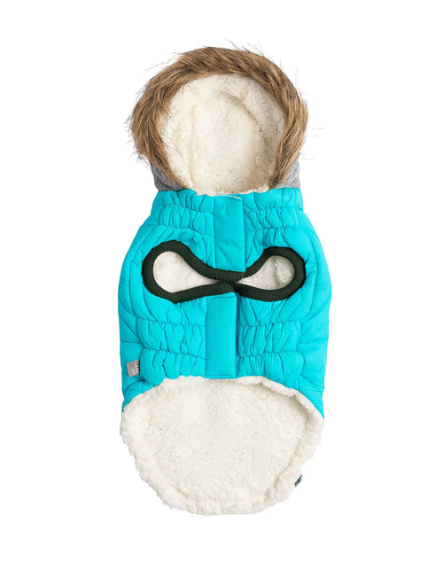 Load image into Gallery viewer, Winter Sailor Parka - Aqua
