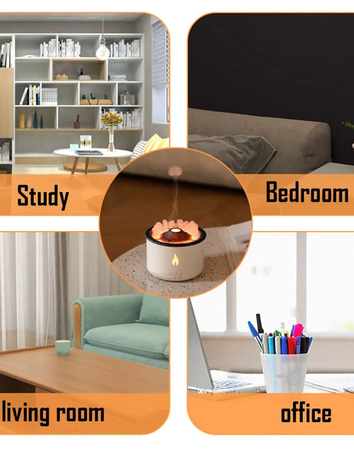Load image into Gallery viewer, Flame Essential Oil Diffuser
