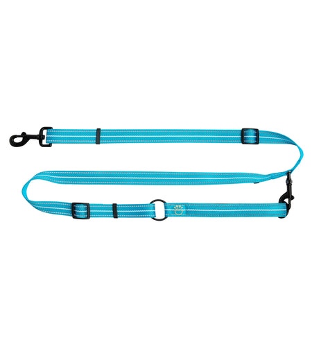 Reflective Leash - EEZY-6 - Neon Blue
