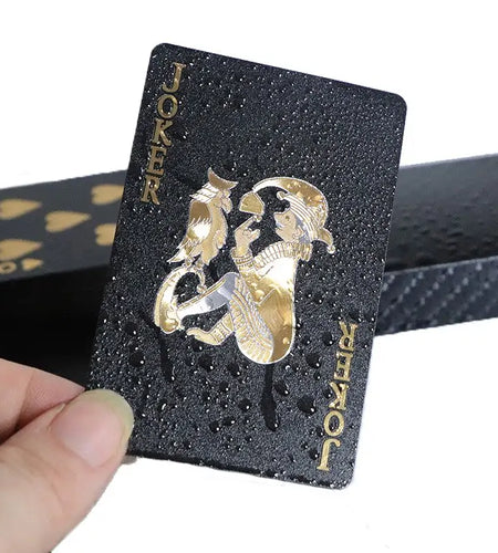 Black Gold Playing Cards