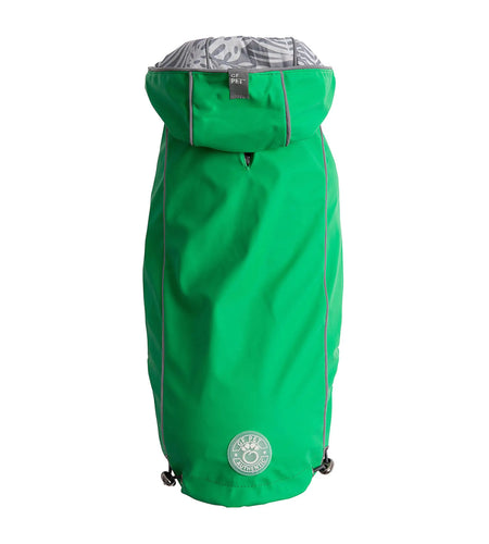 Reversible Elasto-Fit Raincoat - Green