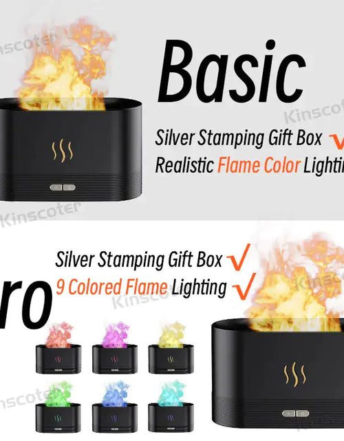 Load image into Gallery viewer, Flame Mist Aroma Diffuser

