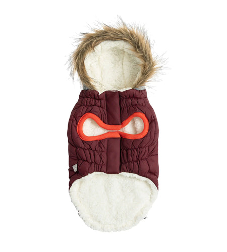 Winter Sailor Parka - Burgundy