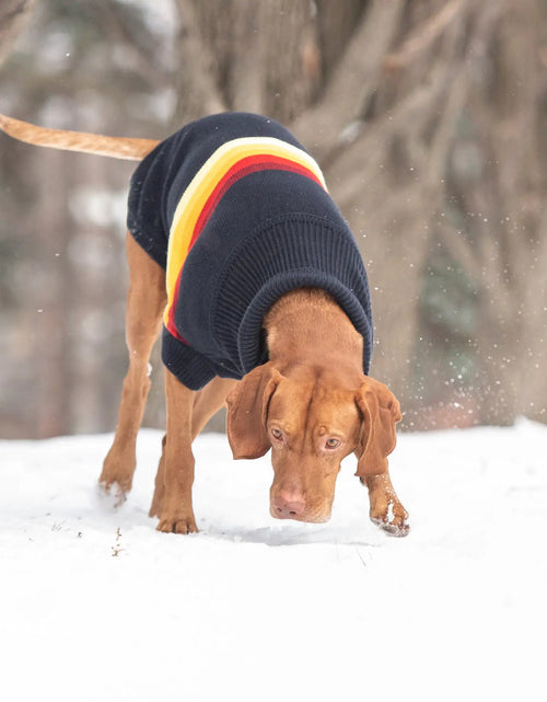 Load image into Gallery viewer, Retro Sweater - Navy
