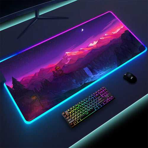 Load image into Gallery viewer, Luminous LED Lighting Mouse Pad
