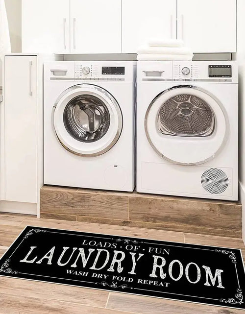 Load image into Gallery viewer, Anti-Slip Laundry Room Mat
