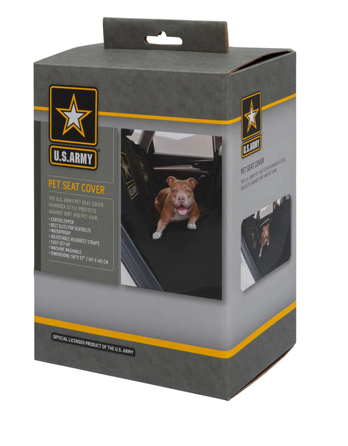 Load image into Gallery viewer, US Army Car Seat Pet Hammock Cover  - Dark Camo
