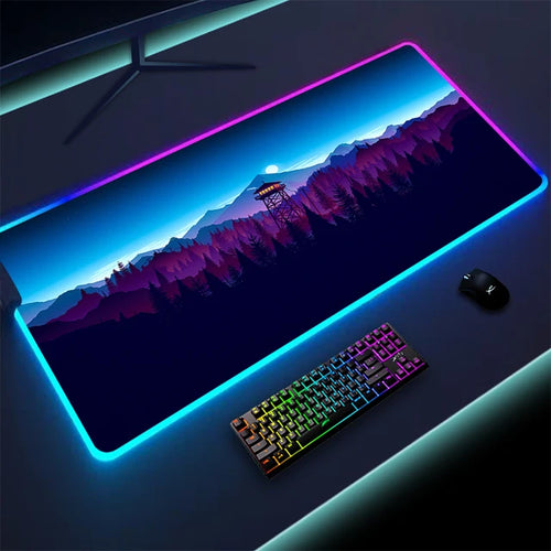 Load image into Gallery viewer, Luminous LED Lighting Mouse Pad
