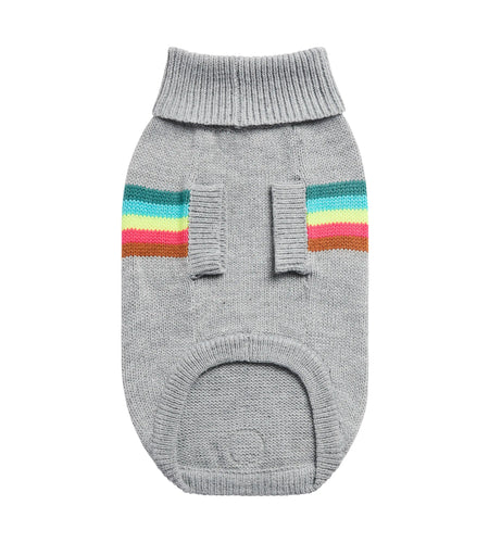 Retro Sweater - Grey Mix