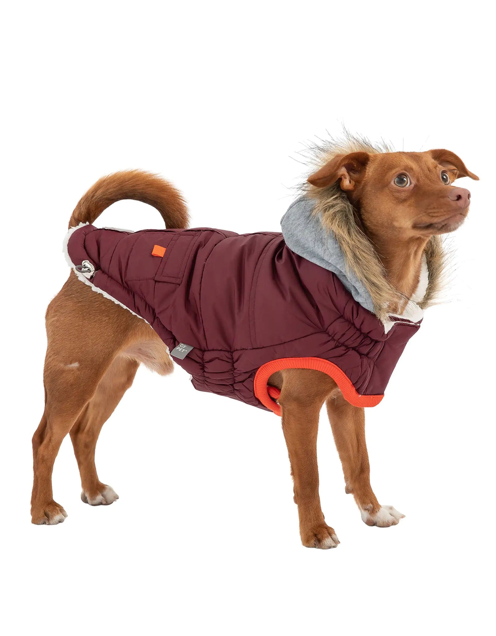 Winter Sailor Parka - Burgundy