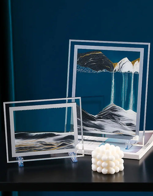 Load image into Gallery viewer, Moving Sand Art Picture Frame
