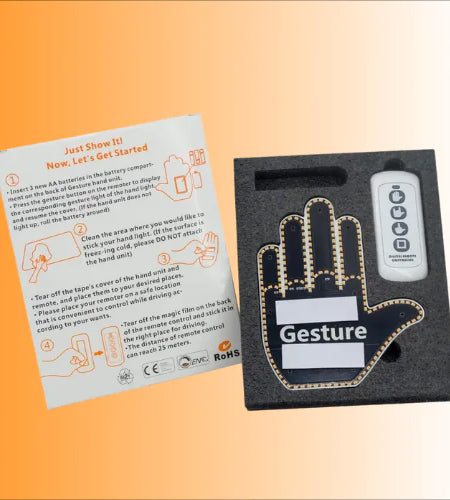 Gesture Finger Light