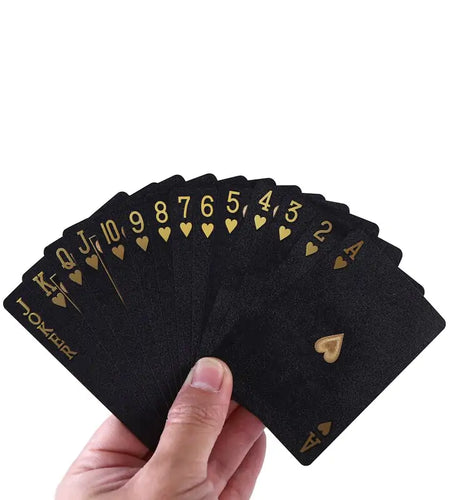 Black Gold Playing Cards