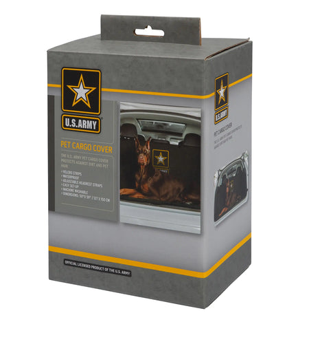 US Army Car or SUV Cargo Pet Cover - Dark Camo
