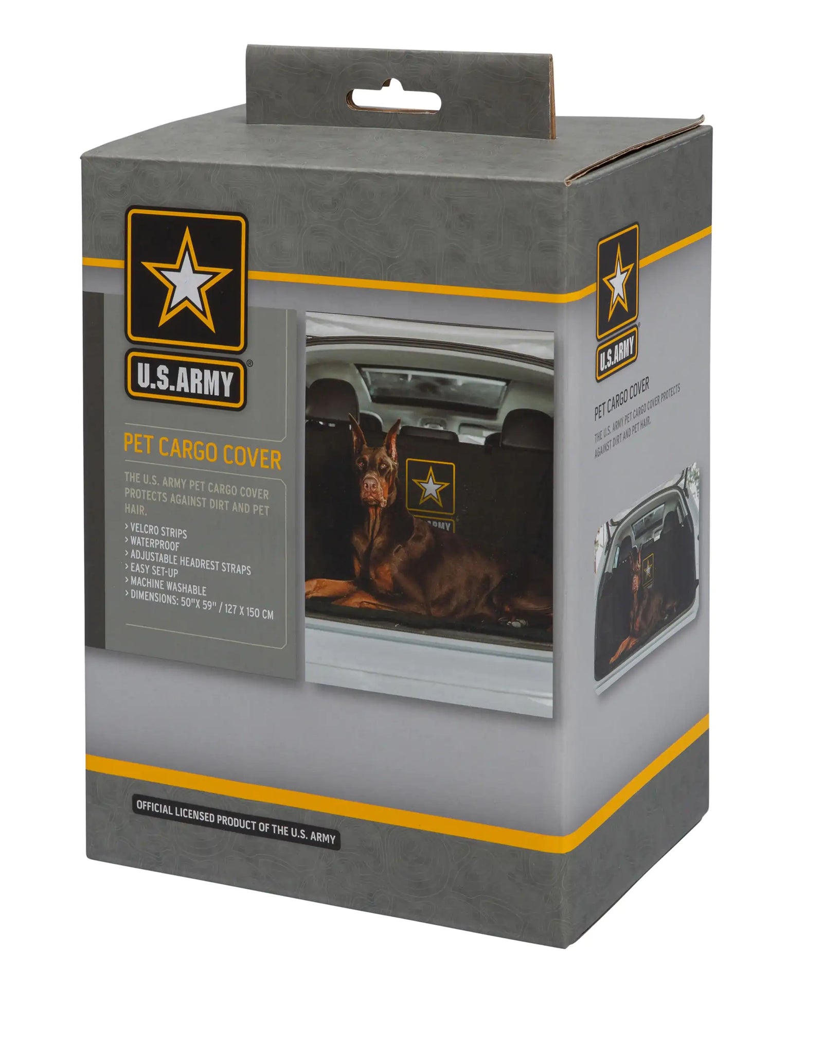 US Army Car or SUV Cargo Pet Cover - Dark Camo