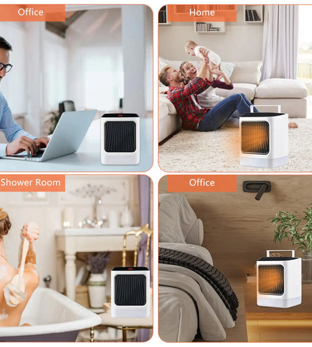 Relaxin Products Premium Portable 2-in-1 Space Heater and Cooler