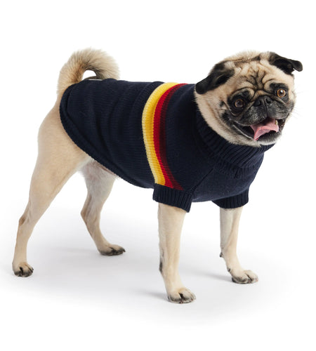 Retro Sweater - Navy