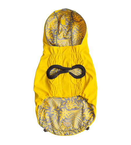 Reversible Elasto-Fit Raincoat - Yellow