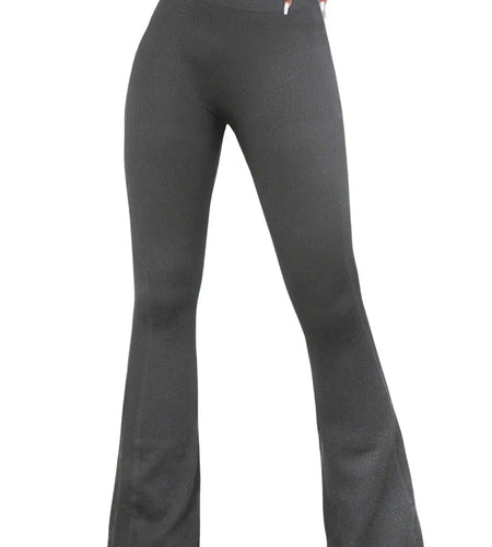 Tummy Control Flared Pants