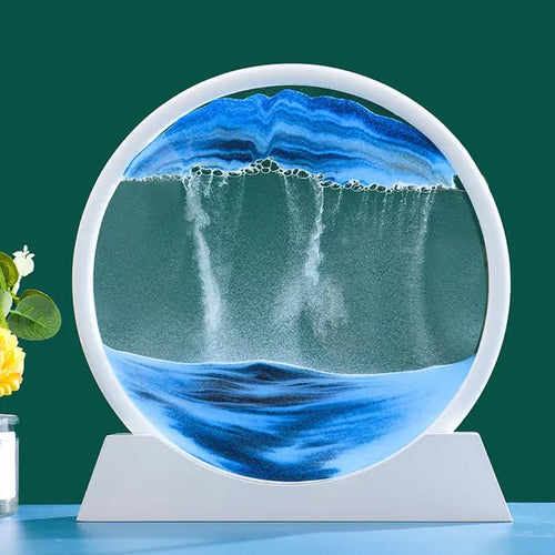 Load image into Gallery viewer, Moving Sand Art Picture Frame
