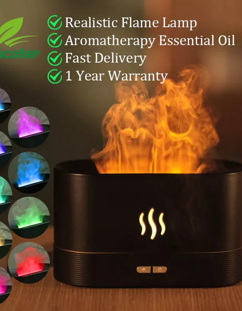 Load image into Gallery viewer, Flame Mist Aroma Diffuser

