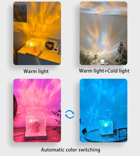 RippleMotion Crystal Lamp