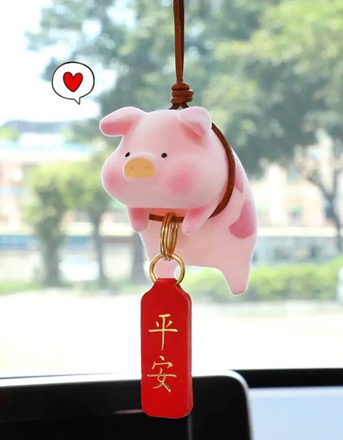 Load image into Gallery viewer, Swing Pig Car Interior Ornament
