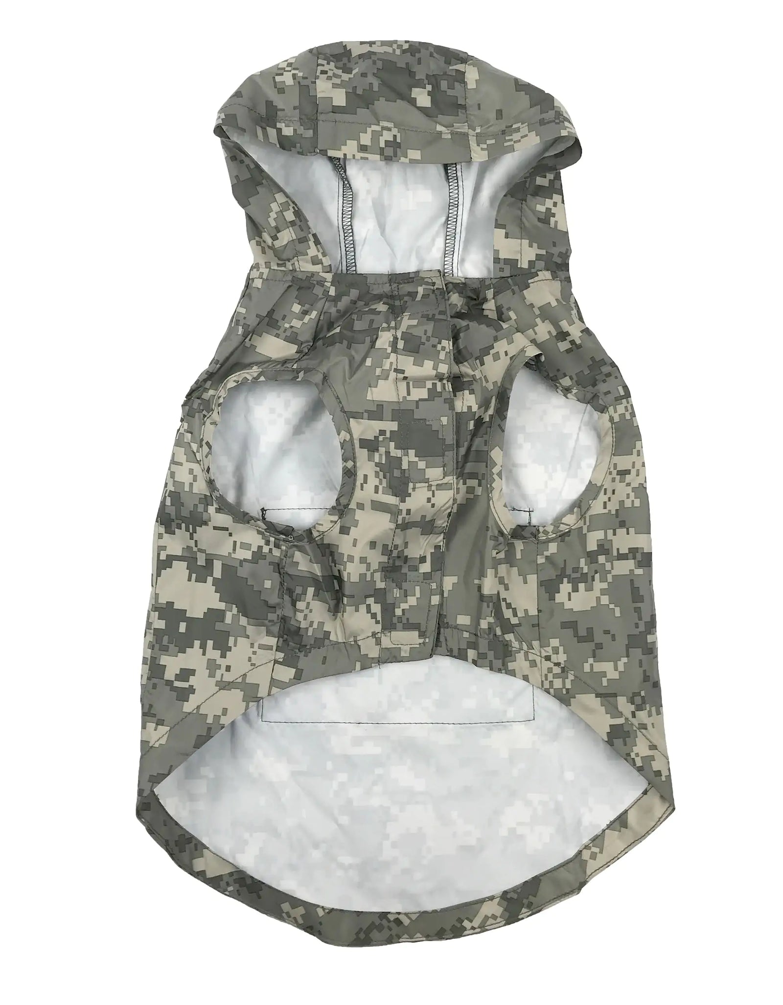 Camo Packable Dog Raincoat