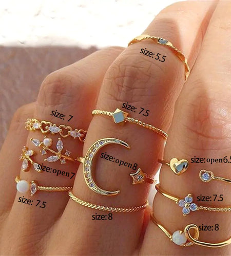 Bohemian Chain Rings