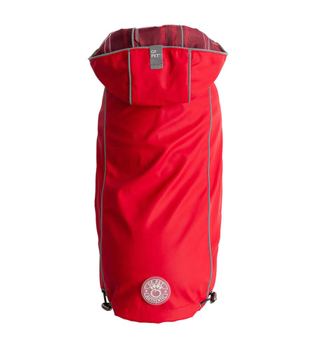 Reversible Elasto-Fit Raincoat - Red