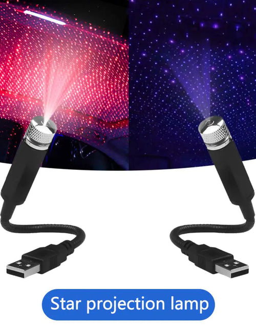 Load image into Gallery viewer, Mini LED Car Night Light Roof Projector
