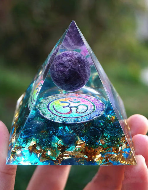Load image into Gallery viewer, Orgonite Pyramid
